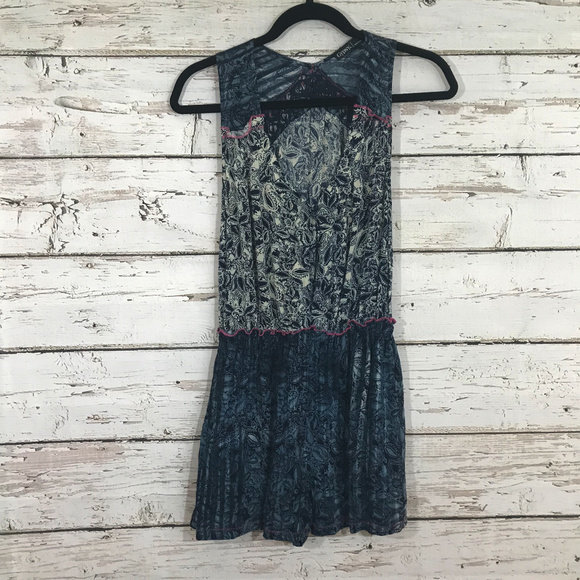 Gypsy 05 Tops - Gypsy 05 printed Ruffle Romper